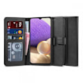 Miniatyrbillede 1 af 4: Samsung A13 4G Pung Etui PU Læder 4 RUMM Black
