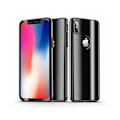 Miniatyrbillede 1 af 4: iPhone XS Max 360° 3i1 FullCover Shell V2 0,26 mm 9H glas Svart