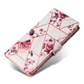 Pikkukuva 3 / 7: iPhone 7 Plus / 8 Plus Trendikäs lompakkokotelo Sparkle 4-FACK Pink