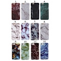 Miniatyrbillede 2 af 11: iPhone SE (2020) Marble Shell Slimfit 3D-design Blue Variant 7