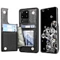 Pikkukuva 1 / 5: Samsung S20 Ultra Iskunkestävä kotelo 4-taskuinen Flippr Black