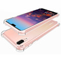 Miniatyrbillede 2 af 3: Huawei P20 stødabsorberende silikone Shell Shockr Transparent
