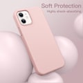 Pikkukuva 4 / 8: Kuminen iskunkestävä kotelo iPhone 12 / 12 Pro - vaaleanpunainen