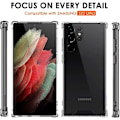 Miniatyrbillede 5 af 8: Samsung S22 Ultra stødabsorberende Silikone Shell Shockr Transparent