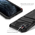 Miniatyrbillede 3 af 9: iPhone 11 Pro Max Slagfast Shell Kickstand & kortrum ThinArmor V3 Black