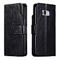Miniatyrbillede 7 af 8: Samsung S8 Plus praktisk pung-etui med 12-bakker Array V4 Black
