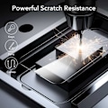Pikkukuva 4 / 7: 2-PACK iPhone 15 FullFrame 0,26 mm 2,5D 9H karkaistu lasi Transparent