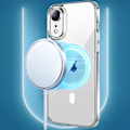 Miniatyrbild 5 av 6: iPhone XR Transparent Stötdämpande Skal MagSafe-Kompatibelt Transparent