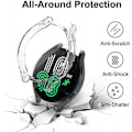 Miniatyrbillede 4 af 6: 2-PACK Fulddækkende Galaxy Watch 4 44mm Ultra Thin TPU Shell Liquid Transparent