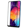 Miniatyrbild 6 av 7: 2-PACK Samsung A70 Härdat Glas 0.26mm 2.5D 9H Fullframe Transparent