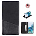 Miniatyrbild 1 av 5: Samsung S22 Ultra Elegant Fodral i PU-Läder med RFID Block Svart