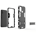Miniatyrbild 5 av 9: OnePlus Nord N100 Stöttåligt Skal med Kickstand ThinArmor Svart