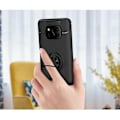 Pikkukuva 3 / 8: Xiaomi Poco X3 NFC käytännöllinen iskunkestävä kotelo sormustelineellä V3 Black
