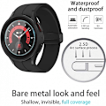 Miniatyrbild 4 av 6: 2-PACK Samsung Galaxy Watch 5 Pro Härdat Glas 0.2mm 9H Transparent