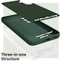 Pikkukuva 4 / 6: Samsung S24 Plus Kuminen Matt Green Shell Liquid - vihreä