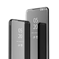 Pikkukuva 1 / 7: Samsung S21 Plus Flip Case Clear View Seisova V2 Rocket Black
