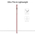 Pikkukuva 2 / 7: iPhone 7 / 8 / SE(2020 & 2022) Ultraohut kumipinnoitettu Cover Basic V2 Pink gold