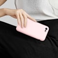 Pikkukuva 8 / 8: iPhone 7/8/SE2/SE3 kumitettu mattapinkki kuoren neste - vaaleanpunainen