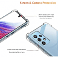 Miniatyrbild 3 av 5: Samsung A23 5G Stöttåligt Skal med Förstärkta Hörn Transparent