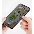 Miniatyrbild 4 av 6: Xiaomi Mi 9T / 9T Pro Marmorskal 9H Härdat Glas Baksida Glassback V2 Black Svart/Vit