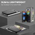 Miniatyrbillede 7 af 7: CaseMe Shockproof Cover Kortholder Stander 4-rums Google Pixel Fold Sort