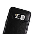Miniatyrbillede 4 af 5: Samsung S8 Plus Shockproof Cover Card Holder 2-SLOT Flippr Svart
