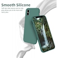 Miniatyrbillede 2 af 11: Gummibelagt stilfuldt cover 3in1 iPhone XS Max - Grøn