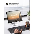Miniatyrbillede 3 af 6: Elegant justerbart stativ til tablets Svart
