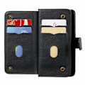 Miniatyrbillede 4 af 9: Samsung A10 Wallet Case med 11-bakker Array V2 Black