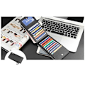 Miniatyrbillede 2 af 5: Premium tegnebog i syntetisk læder | RFID beskyttelse Black