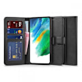 Miniatyrbillede 1 af 5: Samsung S22 Ultra Wallet Case PU Læder 4 RUMMET Black