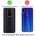 Miniatyrbillede 4 af 5: Xiaomi Redmi Note 8 Pro tyndt mat sort cover Basic V2 Black