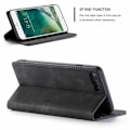 Miniatyrbillede 4 af 7: iPhone 7 Plus Elegant Flip Cover CaseMe 3-RUMMET Black