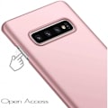 Pikkukuva 7 / 8: Samsung S10e Ultraohut kumipinnoitettu Cover Basic V2 Pink gold