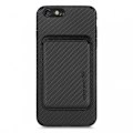 Miniatyrbillede 2 af 11: iPhone 6S Plus Stødsikkert etui med magnetisk kortholder Magsafe RFID Black