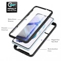 Miniatyrbillede 3 af 5: Samsung S21 Plus Full Coverage Premium 3D Case ThreeSixty Black