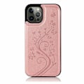 Miniatyrbillede 5 af 8: iPhone 12 Pro Max Stødsikker etui Kortholder 3-POCKET Flippr V2 Pink gold