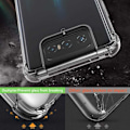 Miniatyrbillede 5 af 5: Zenfone 7 Pro stødabsorberende silikone Shell Shockr Transparent