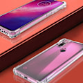 Pikkukuva 4 / 7: Motorola One Hyper -iskuja vaimentava silikonikotelo Shockr Transparent