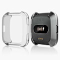 Pikkukuva 2 / 7: Täysi peittävä ultraohut TPU-kotelo Fitbit Versa Liquid Transparent