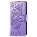 Pikkukuva 8 / 8: iPhone 11 Pro Max -lompakkokotelo PU-nahkainen 4-POCKET Motif Butterfly Rosenguld