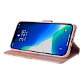 Miniatyrbild 3 av 5: iPhone 14 Pro Max Trendigt Plånboksfodral Sparkle 4-FACK Rosa