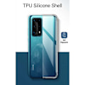 Miniatyrbillede 4 af 6: Huawei P40 Pro stødabsorberende silikone Shell Shockr Transparent