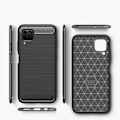 Miniatyrbillede 6 af 6: Huawei P40 Lite stødsikker stødabsorberende skal SlimCarbon Black