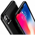 Pikkukuva 1 / 3: iPhone XS / X Iskunkestävä suojus FullCarbon V4 Black