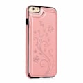 Pikkukuva 5 / 8: iPhone 6 / 6S Iskunkestävä kotelo Korttiteline 3-POCKET Flippr V2 Pink gold