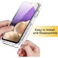 Miniatyrbild 4 av 5: 360° Heltäckande & Stötdämpande Skal Samsung A13 4G Transparent