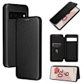 Miniatyrbillede 1 af 8: Google Pixel 6 Pro Flip Case Cardrum CarbonDreams Svart