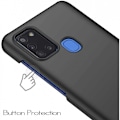 Pikkukuva 4 / 5: OnePlus Nord N10 Erittäin ohut kumipinnoitettu mattamusta Cover Basic V2 Black
