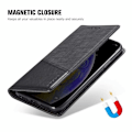 Miniatyrbild 7 av 7: Google Pixel 3 XL Elegant Fodral i PU-Läder med RFID Block Svart